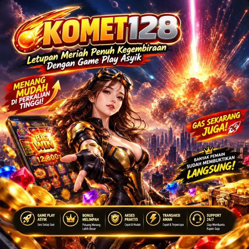 KOMET128 - Letupan Meriah Penuh Kegembiraan Dengan Game Play Asyik